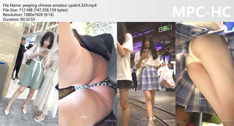 peeping chinese amateur upskirt.324